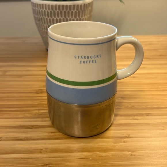 Starbucks Classic 2005 Curved Mug 14 oz - Picture 1 of 7